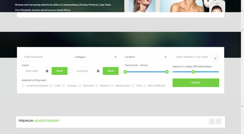 eClassified classifieds web design